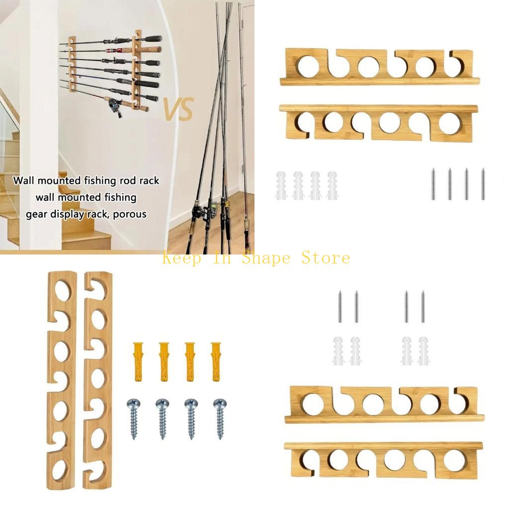 Fishing Rod Rack - U1JC 벽 또는 천장 장착형 낚싯대