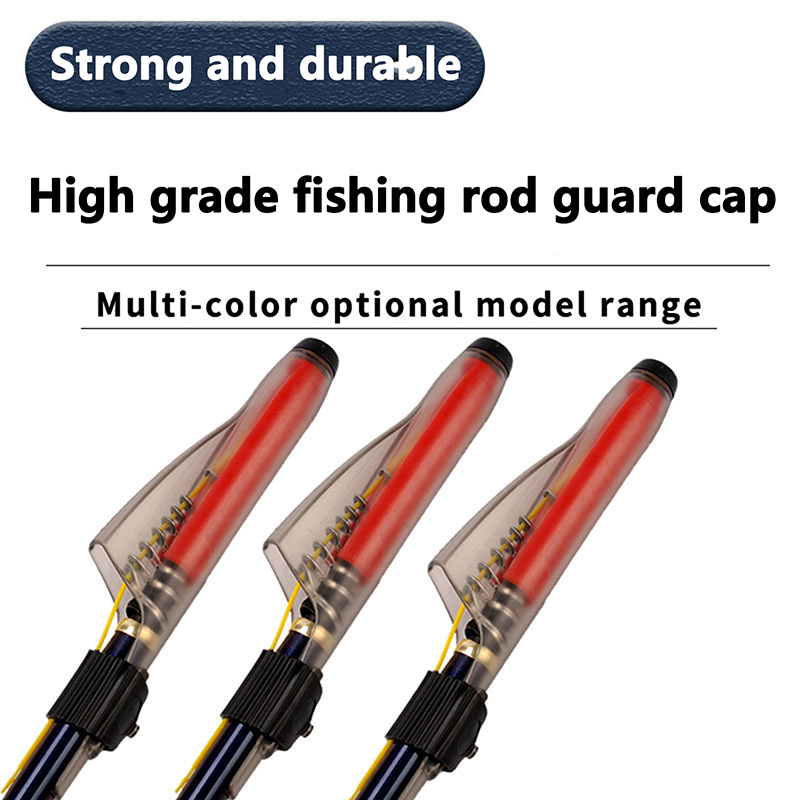 Fishing Rod Repair Kit - 투명 낚싯대 팁 커버 로드 헬멧