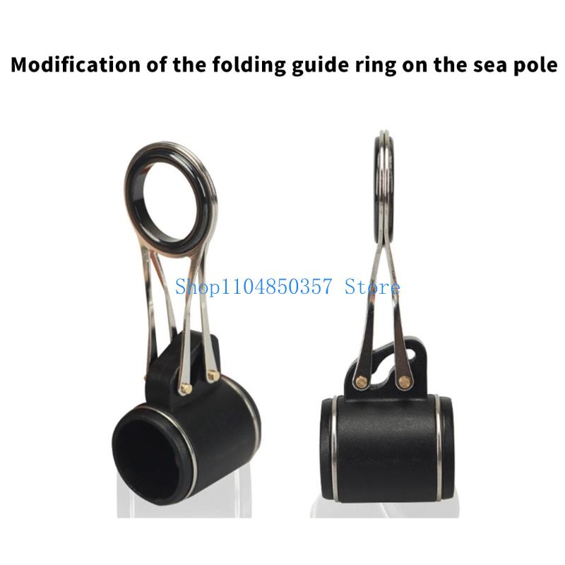 Fishing Rod Tip Replacement - 낚싯대 팁 가이드 접이식 내마모성 아이
