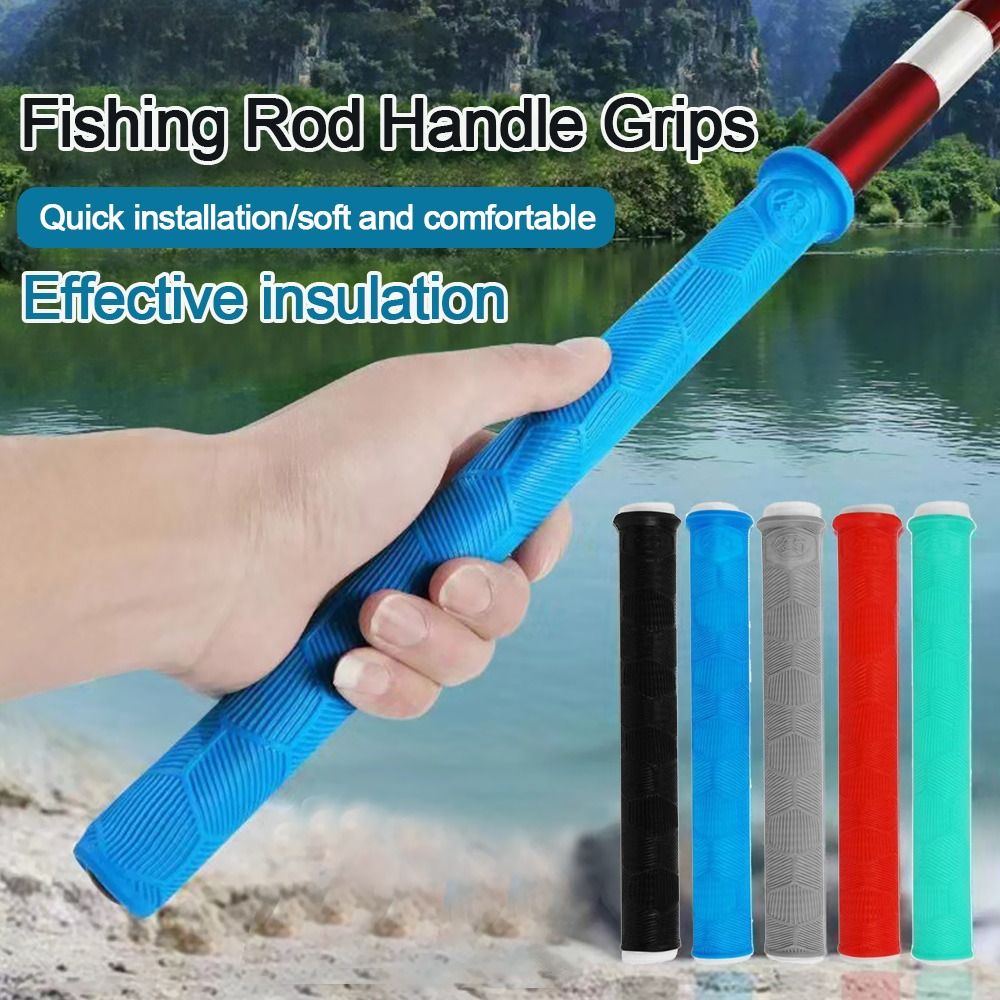 Fishing Rod Repair Kit - 실리콘 낚싯대 손잡이 랩 논슬립 범용