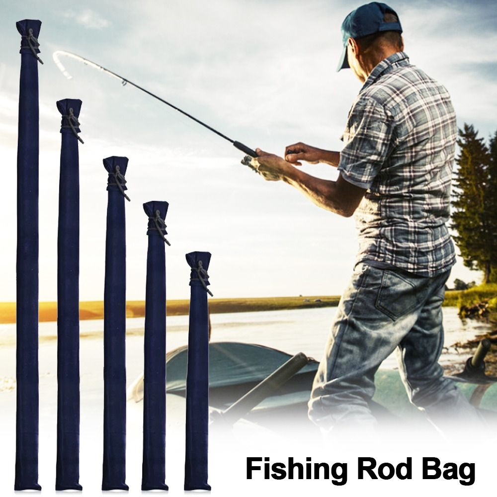 Fishing Rod Case - 다기능 두꺼운 벨벳 낚싯대 가방 접이식