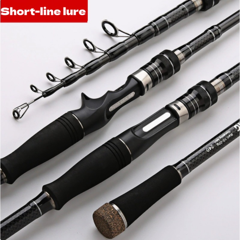 Fishing Rod Carbon Fiber - 1.8m-3.0m 초경량 탄소 섬유 접이식 낚싯대