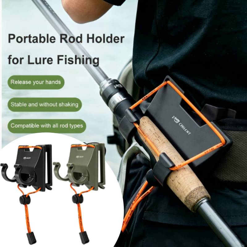 Fishing Rod Fly - 야외 전문가용 벨트 클립 로드 홀더