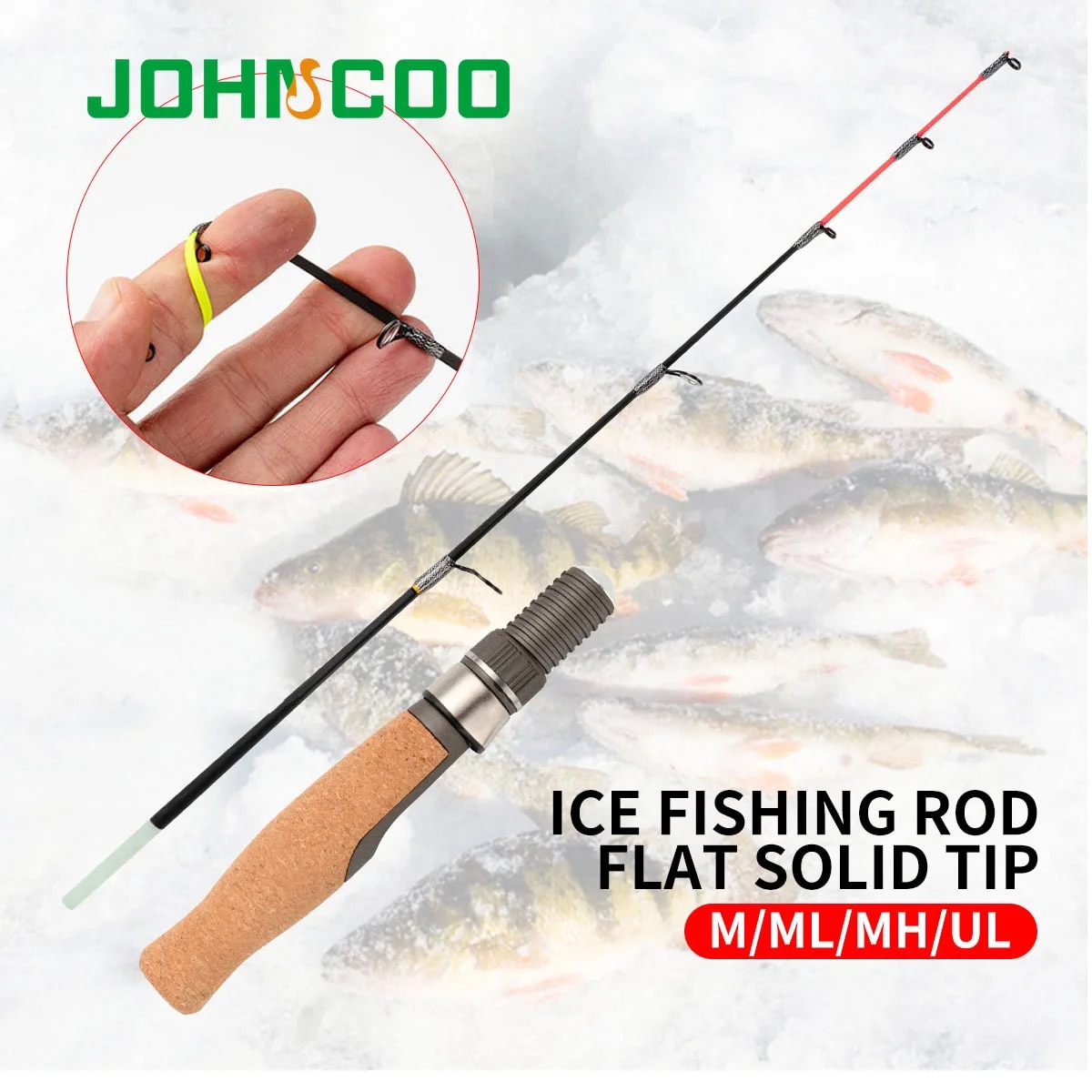 Fishing Rod Ice - 얼음 낚싯대, 50cm UL ML M