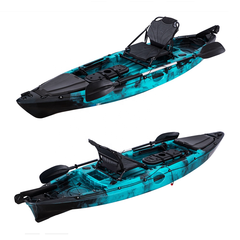 Fishing Rod Boat - 일류 싱글 낚시 카약 플라스틱 보트