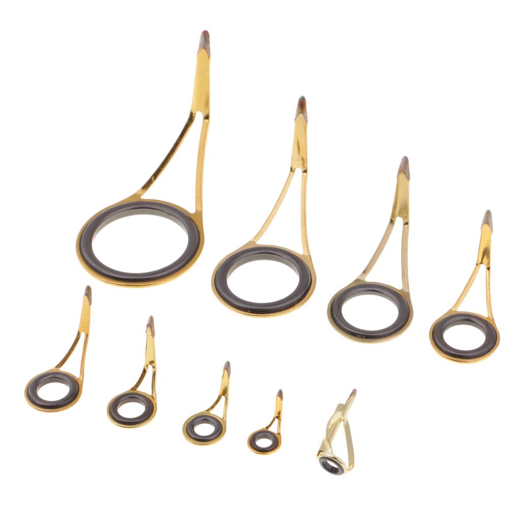 Fishing Rod Building Kit - 다양한 크기의 낚싯대 가이드 탑팁 수리