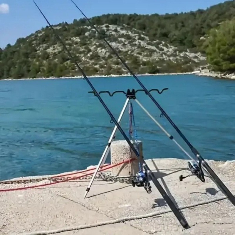 1 세트 낚시용 텔레스코픽 포지셔닝 알루미늄 합금 삼각 - Fishing Rod Casting 리뷰 및 가격