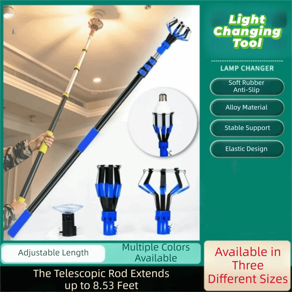 전문 전구 교체기 알루미늄 합금 텔레스코픽 막대 연장봉 - Fishing Rod Telescopic 리뷰 및 가격