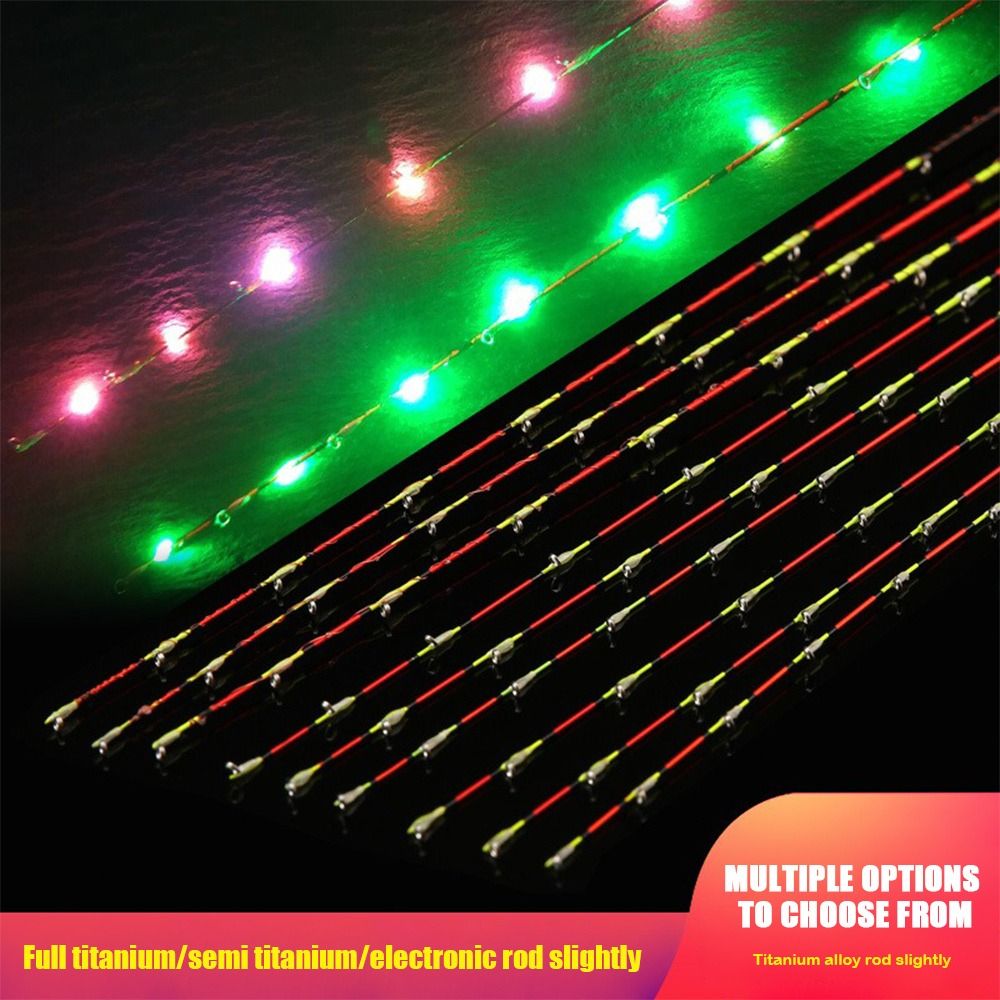 55cm LED 하프 티타늄/풀 티타늄 보트/뗏목 막대 - Fishing Rod Tip Replacement 리뷰 및 가격