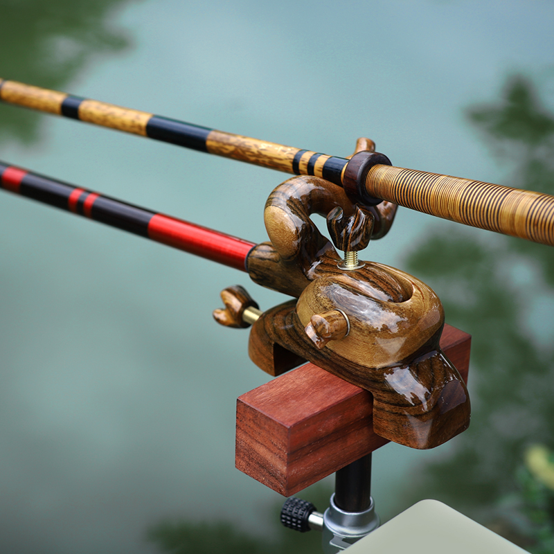CHILENT 낚싯대 홀더 조절 가능한 나무 일본식 낚 - Fishing Rod Rack 리뷰 및 가격
