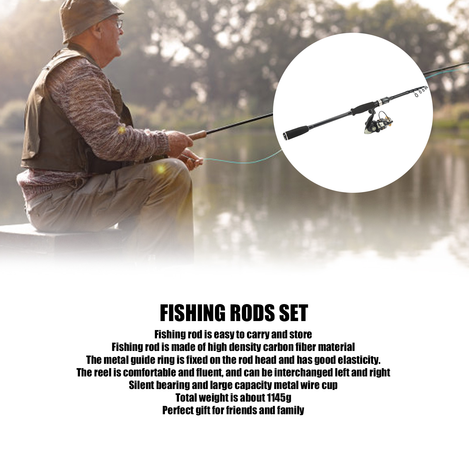낚싯대 및 릴 콤보 세트 낚싯대 세트 대용량 금속 와이 - Fishing Rod Combo 리뷰 및 가격