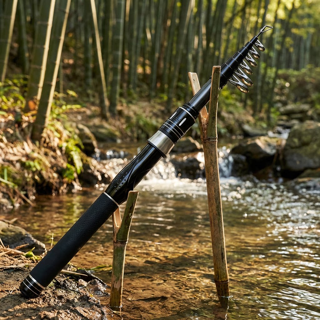 초경량 텔레스코픽 카본 낚싯대, 세라믹 가이드 링 포함 - Fishing Rod Travel 리뷰 및 가격