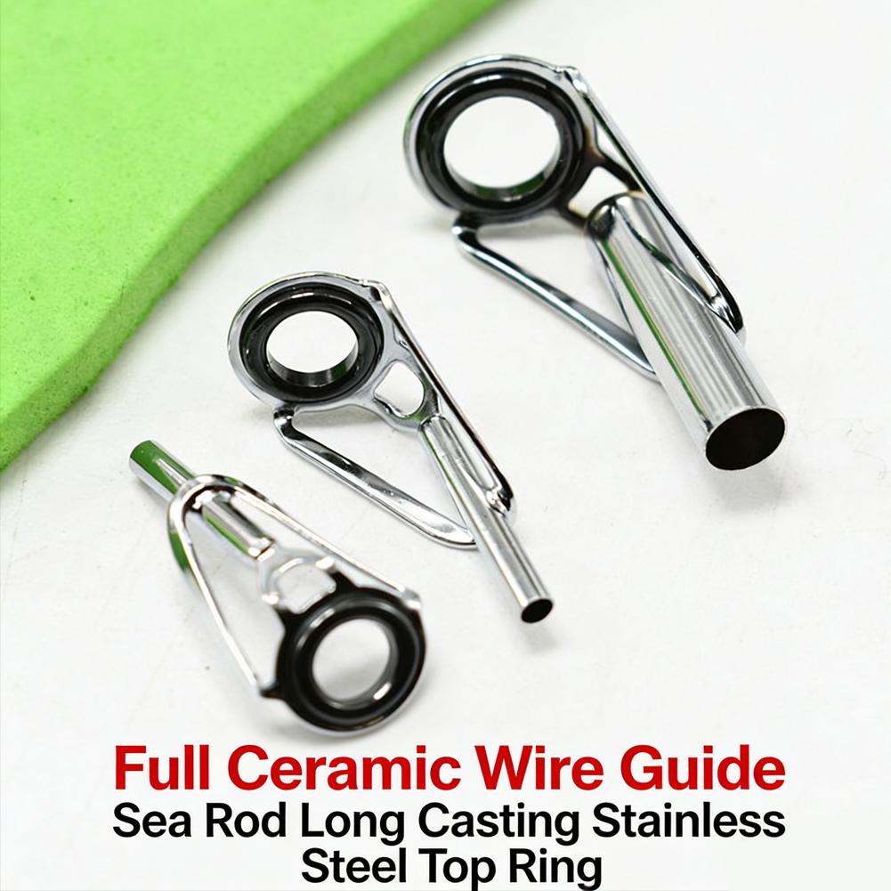 낚싯대 끝부분 수리 키트 10개 낚싯대 팁 교체 세트  - Fishing Rod Guide Replacement 리뷰 및 가격