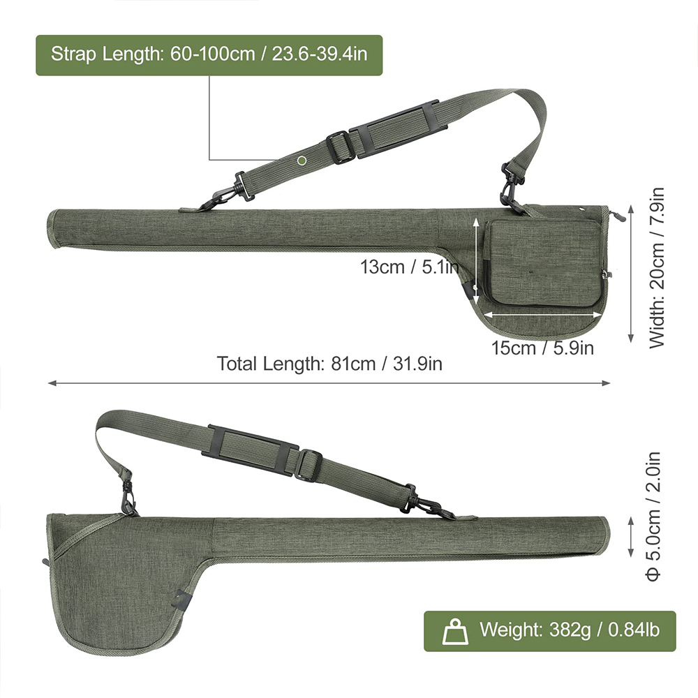 플라이 낚싯대 케이스 휴대용 낚시 도구 가방 캔버스 낚 - Fishing Rod Fly 리뷰 및 가격