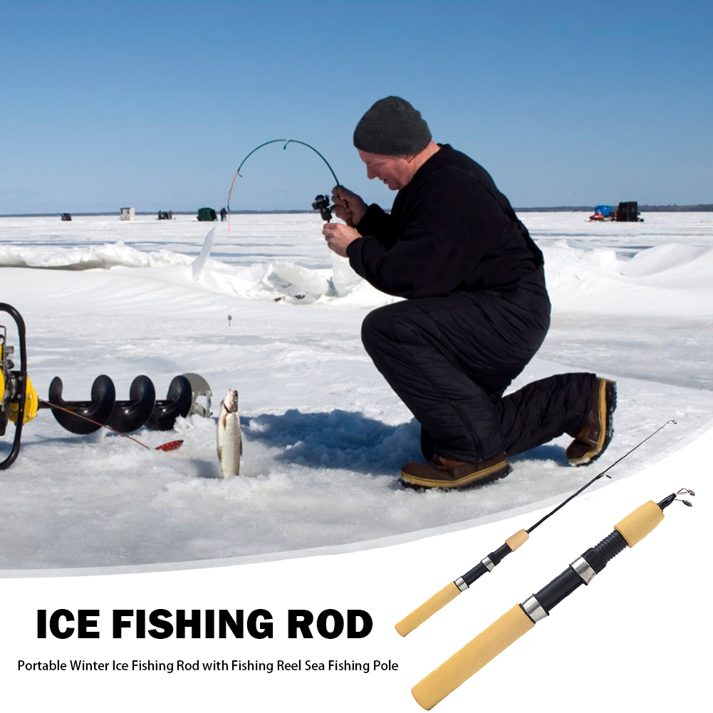 얼음낚시대 휴대용 스피닝 캐스팅 겨울 낚시대 릴 포함 - Fishing Rod Spinning 리뷰 및 가격