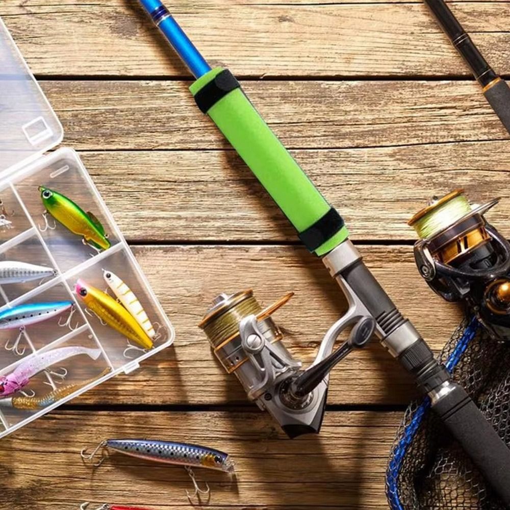 폼 낚싯대 스펀지 커버 로드 플로트 스트랩 포함 좁은  - Fishing Rod Repair Kit 리뷰 및 가격