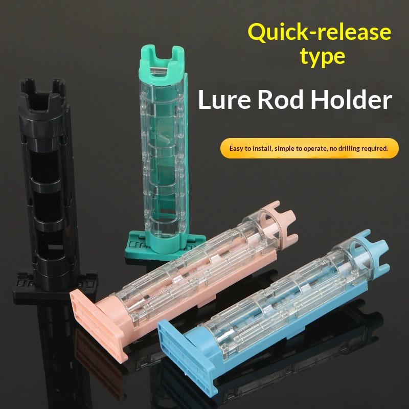 새로운 낚싯대 홀더 플라스틱 낚시통 병 홀더 배럴 랙  - Fishing Rod Rack 리뷰 및 가격
