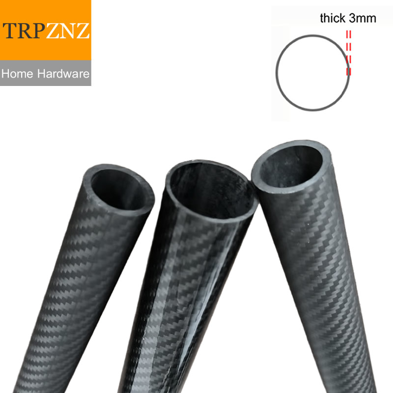 3K 탄소 섬유 튜브 파이프 외경 12-35mm 두께  - Fishing Rod Carbon Fiber 리뷰 및 가격