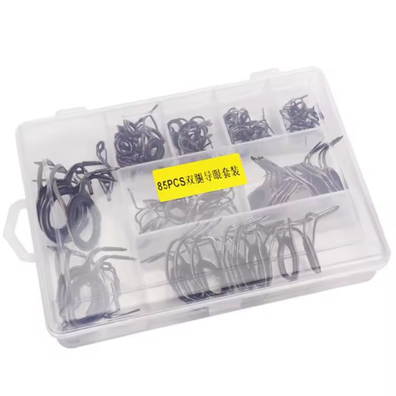 WEIHE 75PCS 액세서리 고탄소 세라믹 이중 다리 - Fishing Rod Guide Replacement 리뷰 및 가격