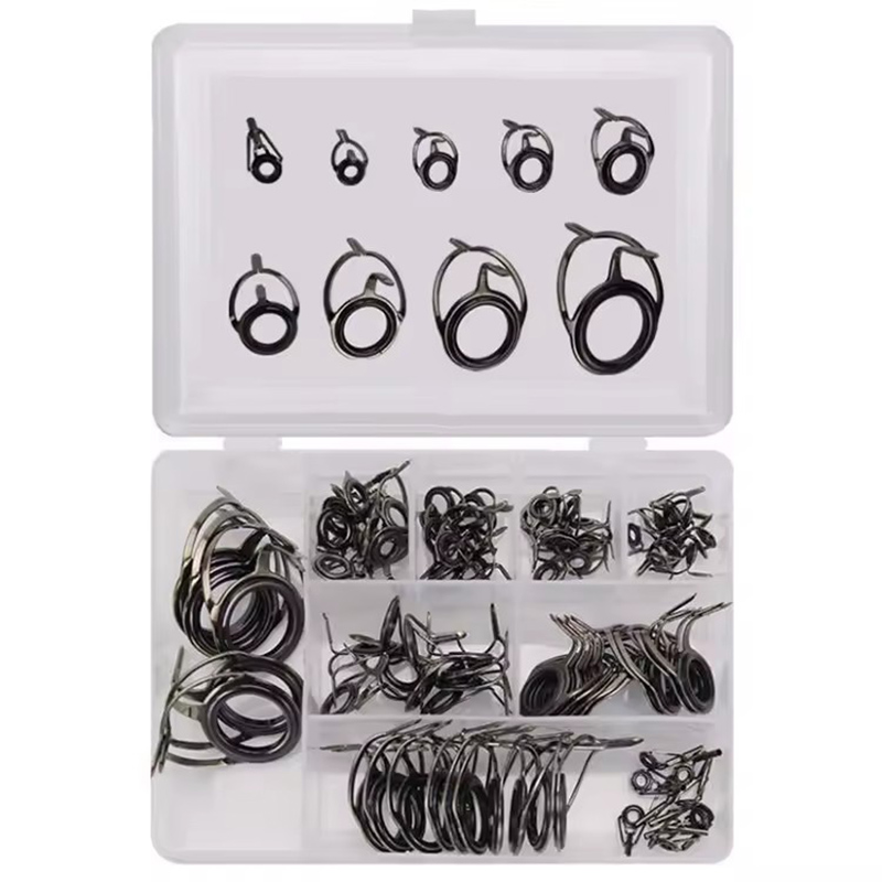 WEIHE 75PCS 액세서리 고탄소 세라믹 이중 다리 - Fishing Rod Guide Replacement 리뷰 및 가격