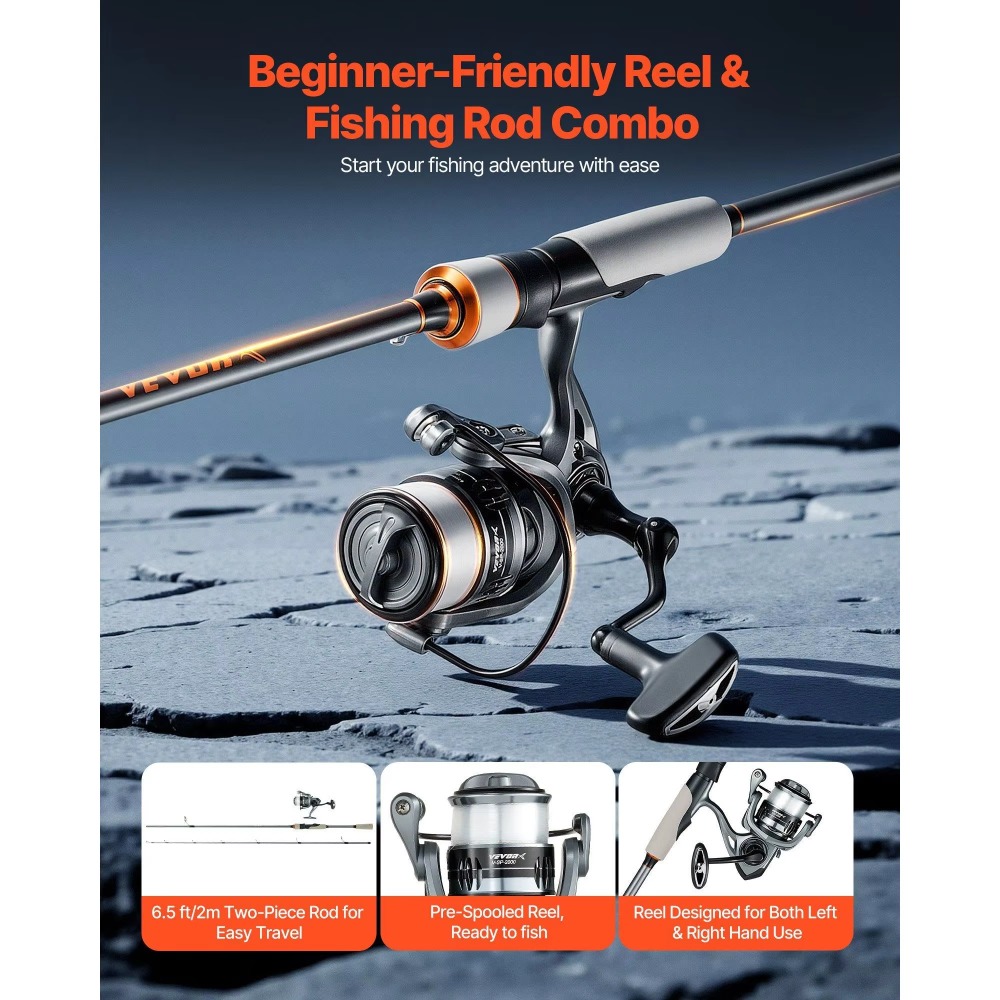 카본 파이버 배스 낚싯대 콤보 6.5피트 2피스 낚싯대 - Fishing Rod Carbon Fiber 리뷰 및 가격