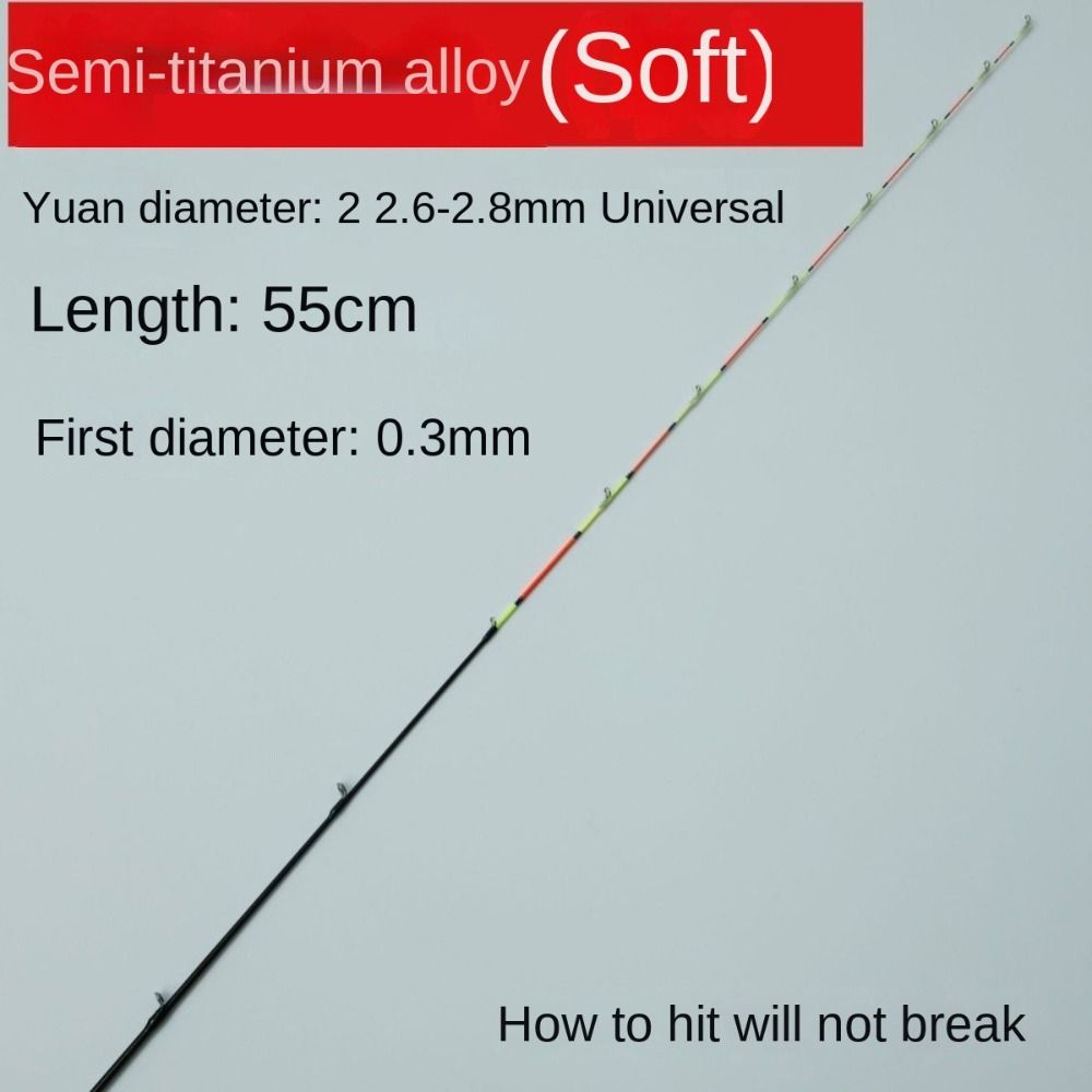 유리 섬유/탄소 하프 티타늄 낚싯대 팁 하프/모든 티타 - Fishing Rod Carbon Fiber 리뷰 및 가격