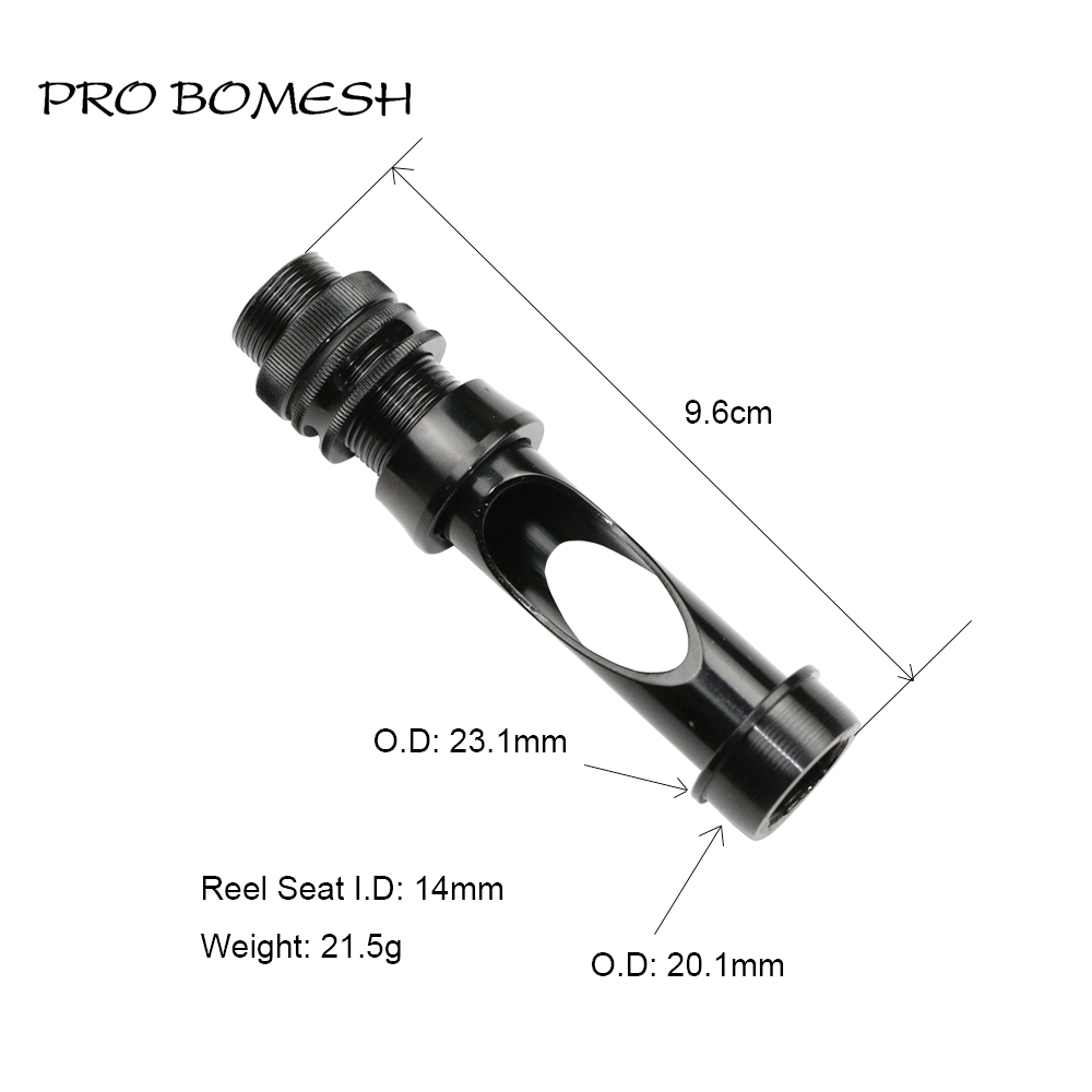 Pro Bomesh 2 개/몫 I.D 14mm 16.5 - Fishing Rod Fly 리뷰 및 가격
