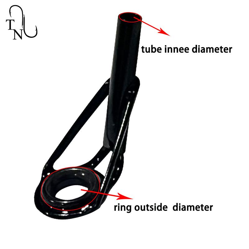 후지 BPOT 밝은 블랙 팁 상단 가이드 수리 키트,  - Fishing Rod Guide Replacement 리뷰 및 가격