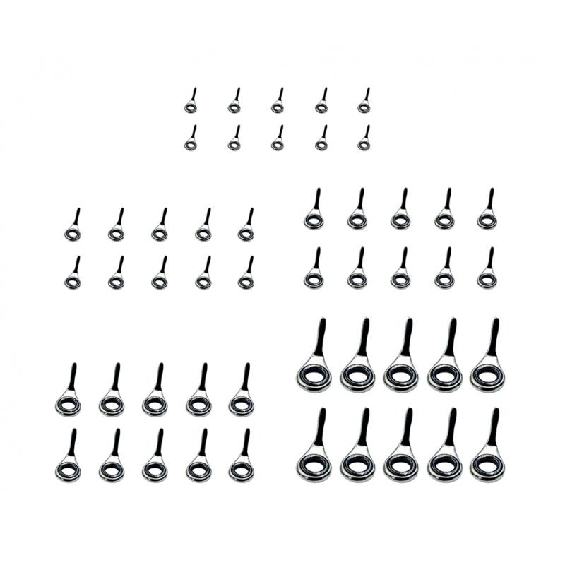 10개 세트 텔레스코픽 낚싯대 가이드 낚싯줄 가이드 아 - Fishing Rod Guide Replacement 리뷰 및 가격