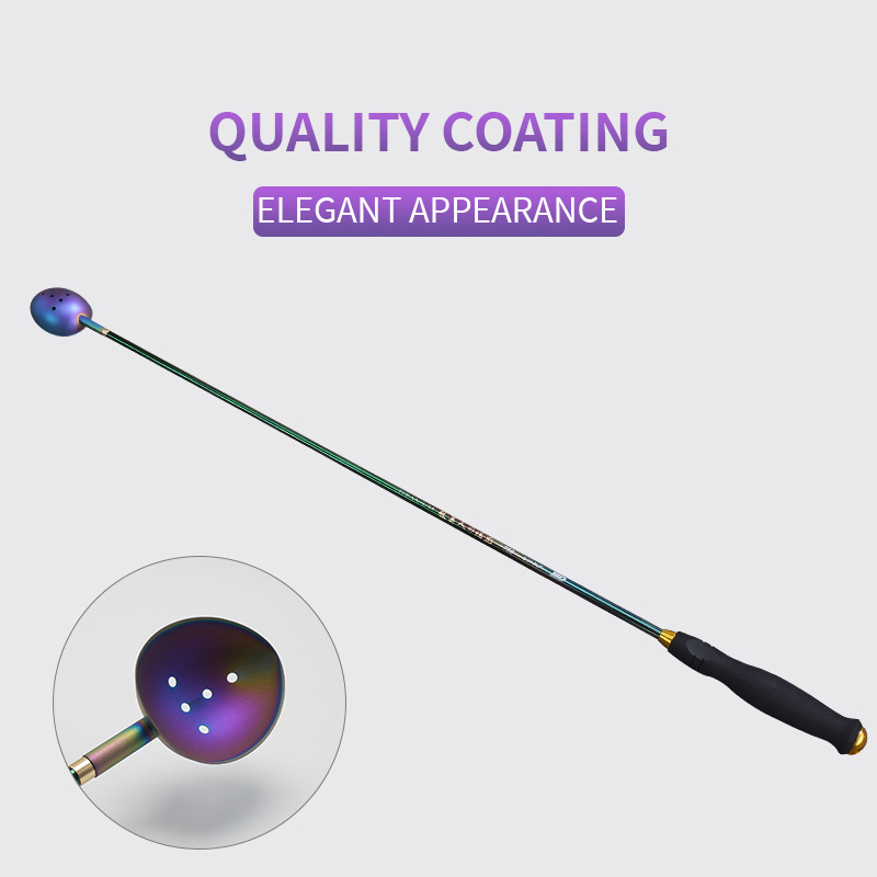 ZYZHE 미끼 투척기 티타늄 스푼 헤드 탄소 섬유 낚 - Fishing Rod Carbon Fiber 리뷰 및 가격