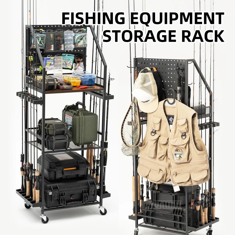 낚시용품 정리대, 낚싯대 및 릴/총기 거치대, 자동차  - Fishing Rod Combo 리뷰 및 가격