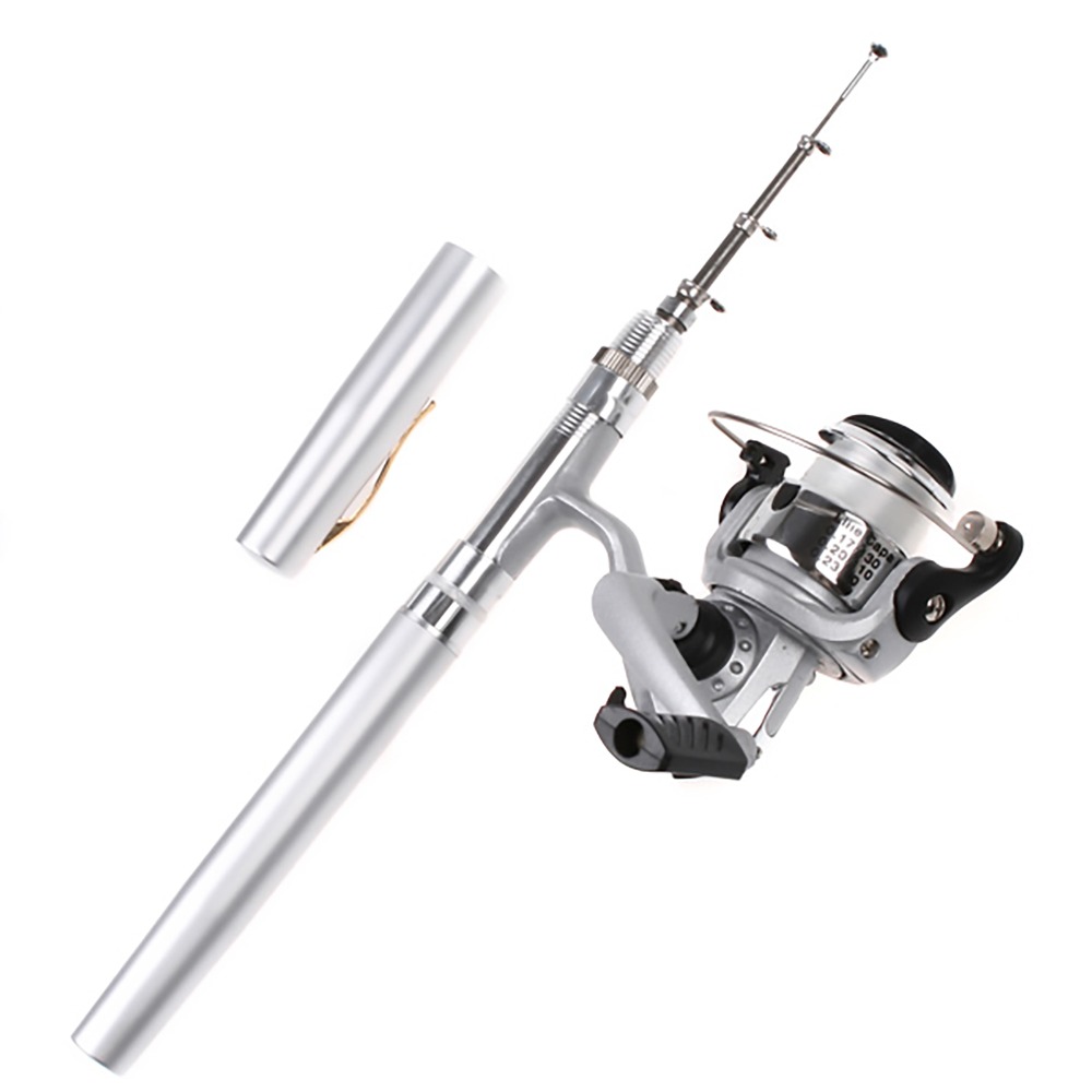 휴대용 텔레스코픽 포켓 낚싯대 경량 미니 펜 낚싯대 릴 - Fishing Rod Fly 리뷰 및 가격