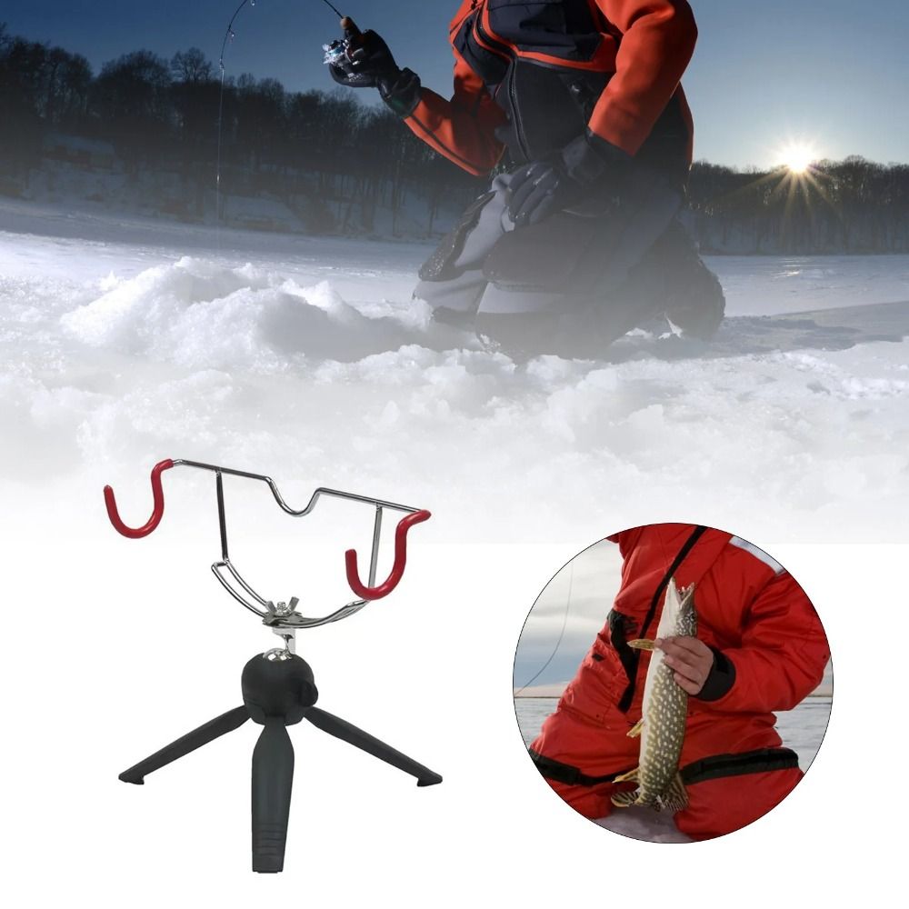360 °   조절 가능한 얼음낚싯대 거치대 접이식 다 - Fishing Rod Ice 리뷰 및 가격