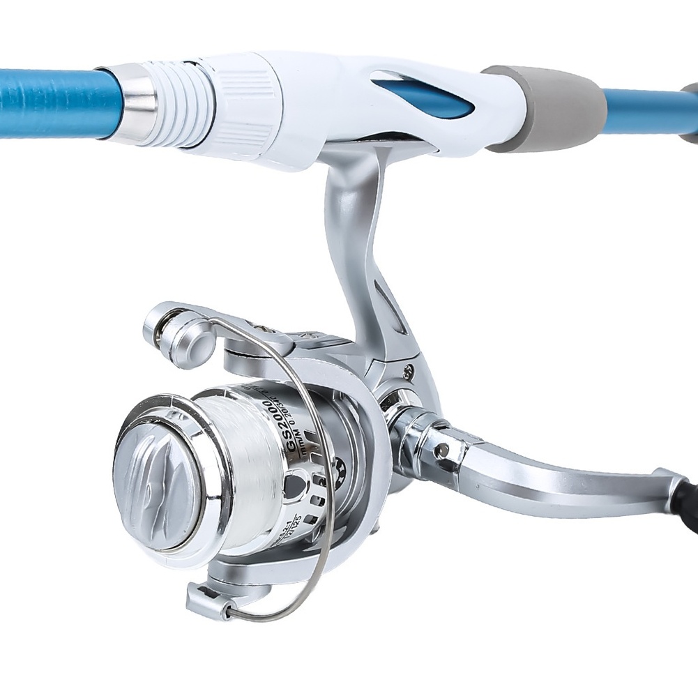 블루 화이트 1.8M 낚싯대 릴 콤보 세트 (태클 박스 - Fishing Rod Combo 리뷰 및 가격
