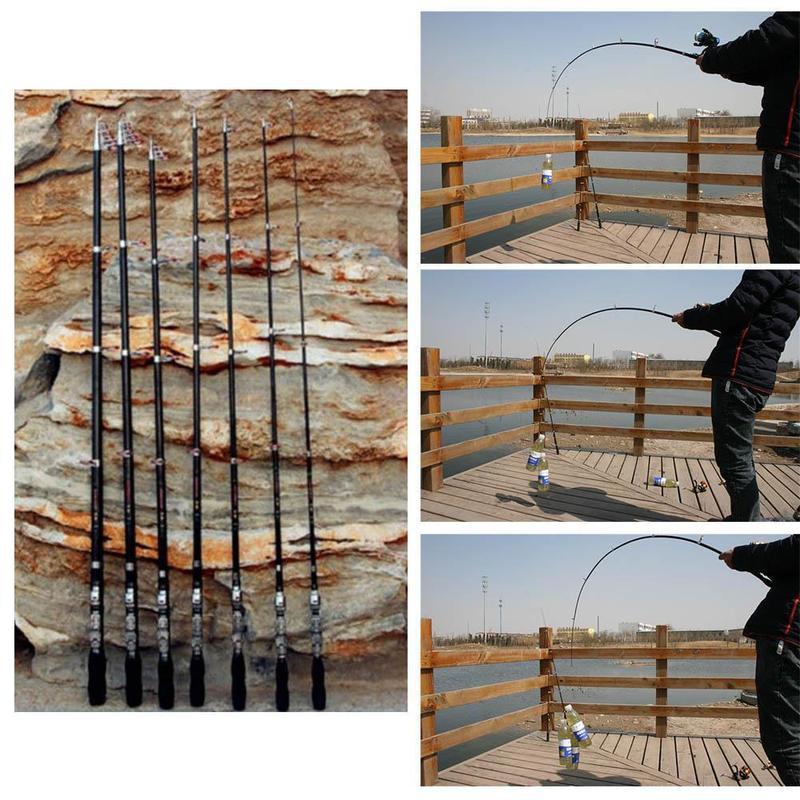 1M 조정 가능한 텔레스코픽 낚싯대 실용적인 강화 유리 - Fishing Rod Travel 리뷰 및 가격