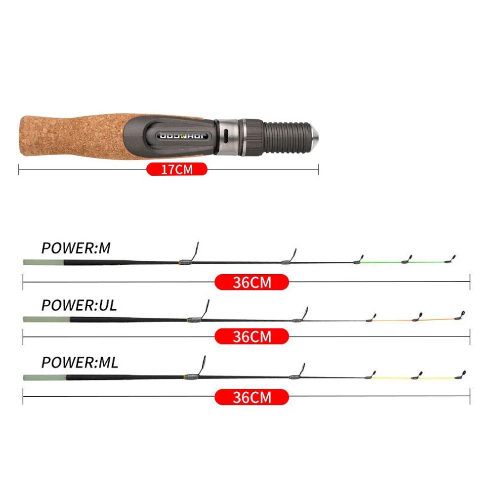 얼음 낚싯대, 50cm UL ML M MH 겨울 낚싯대 - Fishing Rod Ice 리뷰 및 가격