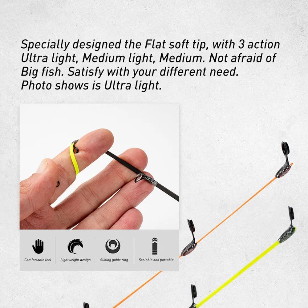 얼음 낚싯대, 50cm UL ML M MH 겨울 낚싯대 - Fishing Rod Ice 리뷰 및 가격