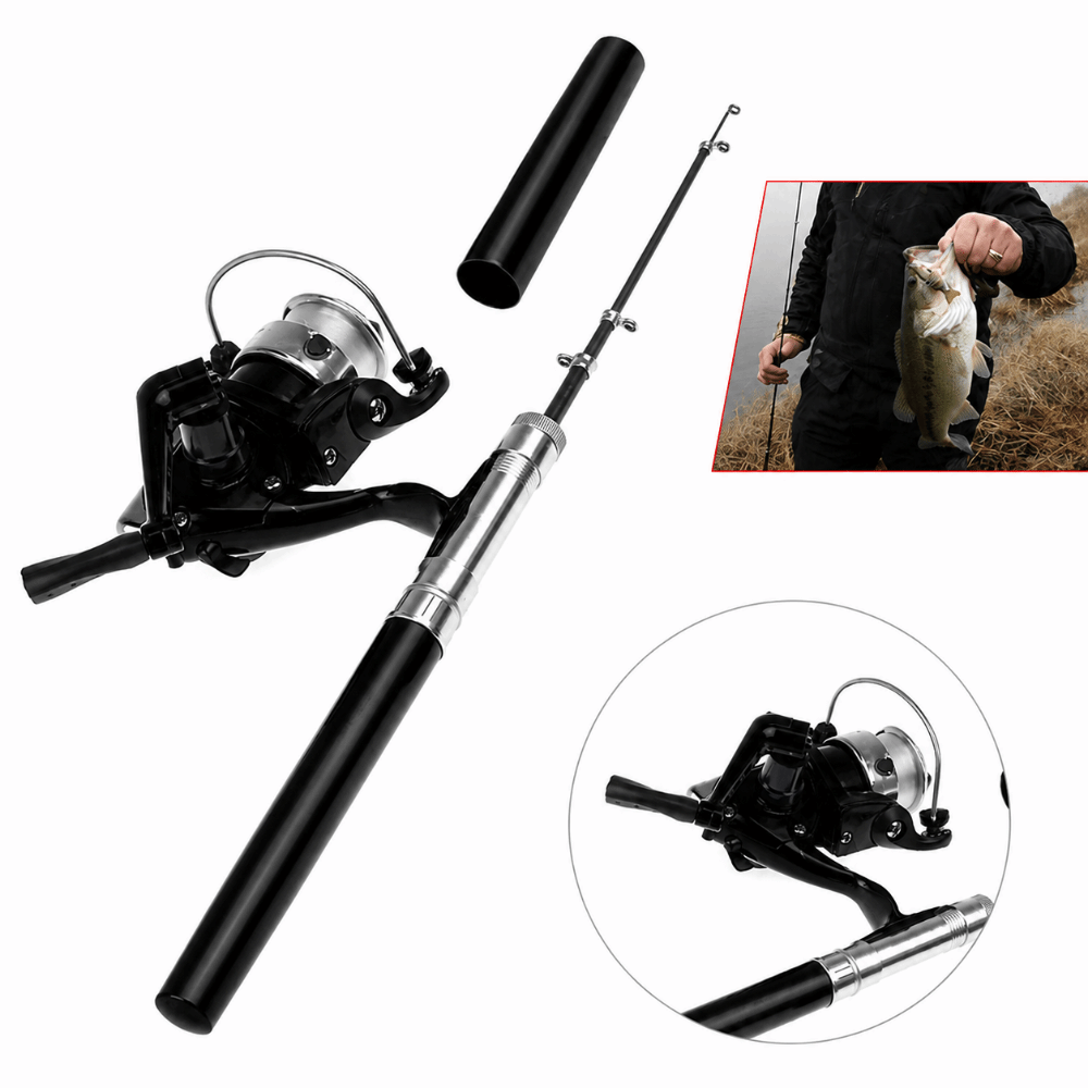 휴대용 39인치 스피닝릴 콤보 텔레스코픽 컴팩트 포켓  - Fishing Rod Spinning 리뷰 및 가격