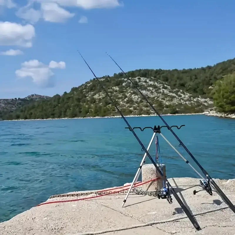 1PC 낚시 바다 낚싯대 브래킷 알루미늄 합금 지면 삽 - Fishing Rod Telescopic 리뷰 및 가격