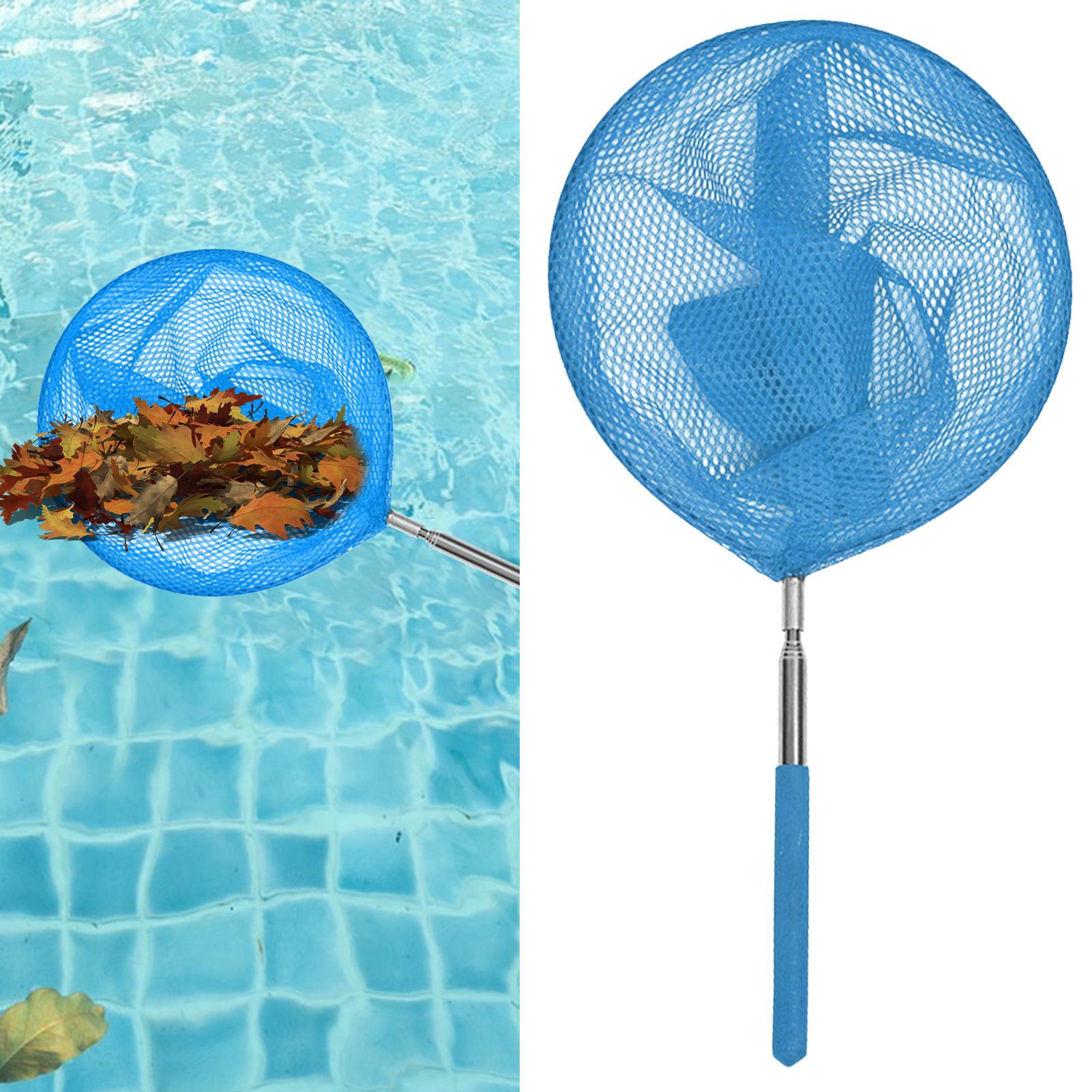 텔레스코픽 폴이 있는 수영장 스키머 그물망, 스테인리스 - Fishing Rod Telescopic 리뷰 및 가격
