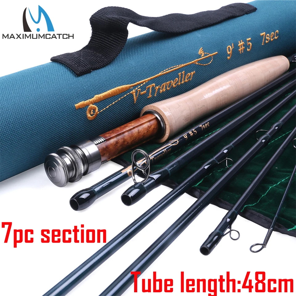 Maximumcatch 여행용 플라이 낚싯대, 탄소 섬 - Fishing Rod Ice 리뷰 및 가격