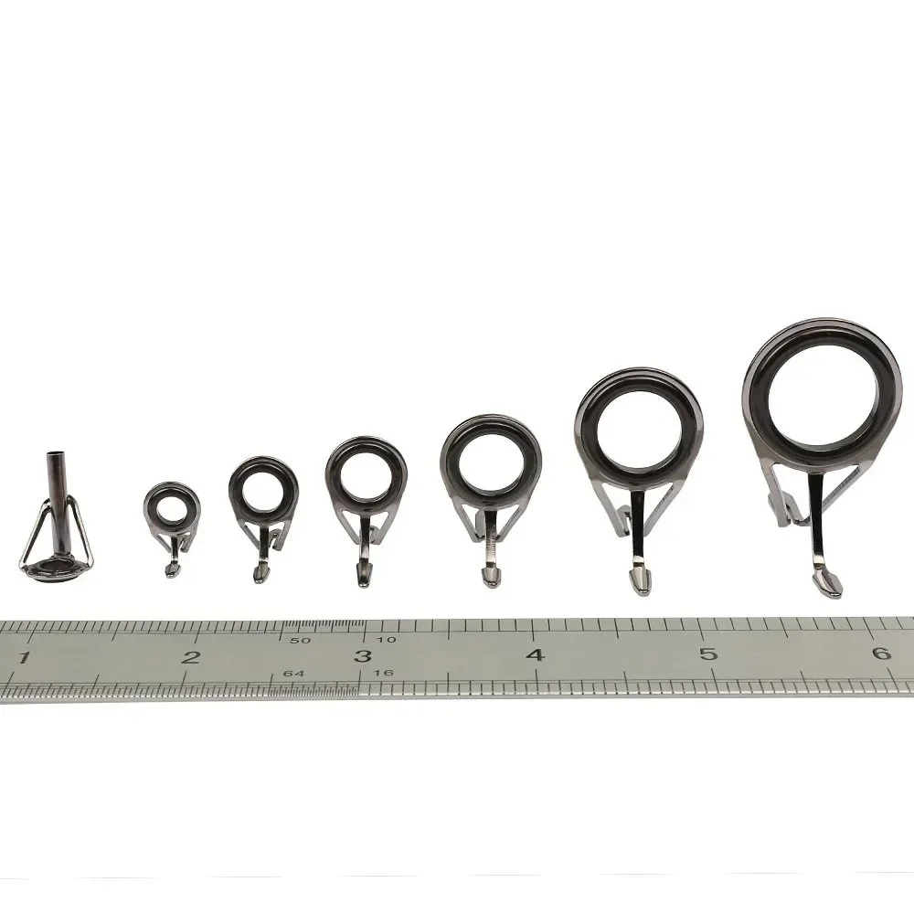 7 개/대 낚시 태클 스테인레스 스틸 수리 키트 세트  - Fishing Rod Guide Replacement 리뷰 및 가격