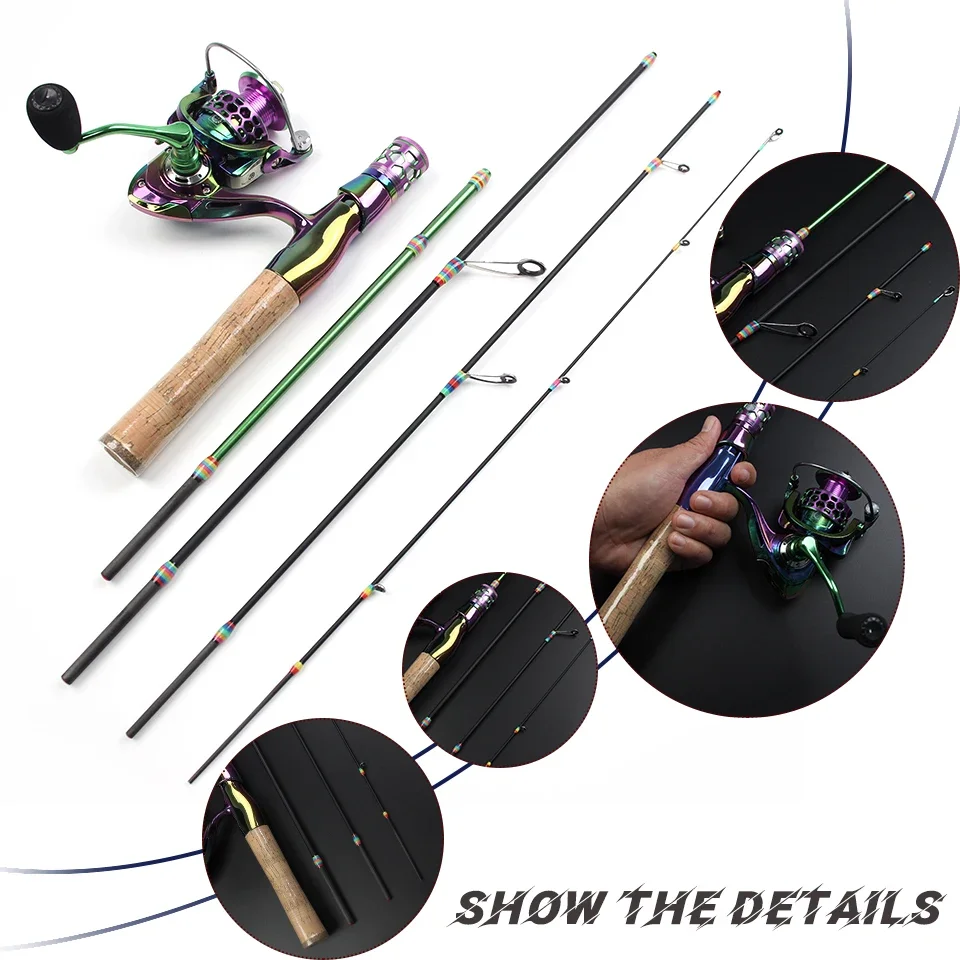 탄소 섬유로 제작된 4단 낚싯대, 매우 민감하며 다양한 - Fishing Rod Carbon Fiber 리뷰 및 가격