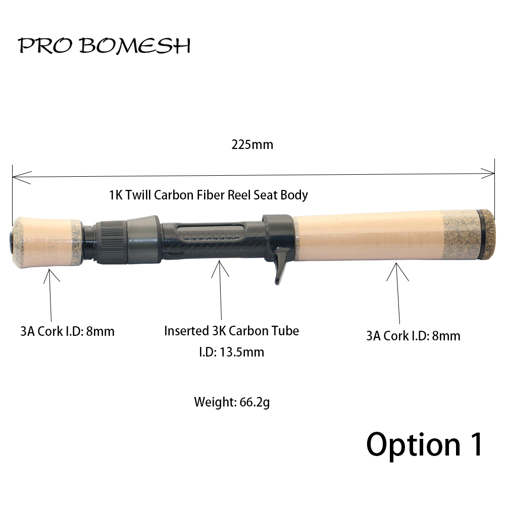 PROBOMESH 탄소 섬유 주조 릴 시트 3A 코르크 - Fishing Rod Building Kit 리뷰 및 가격