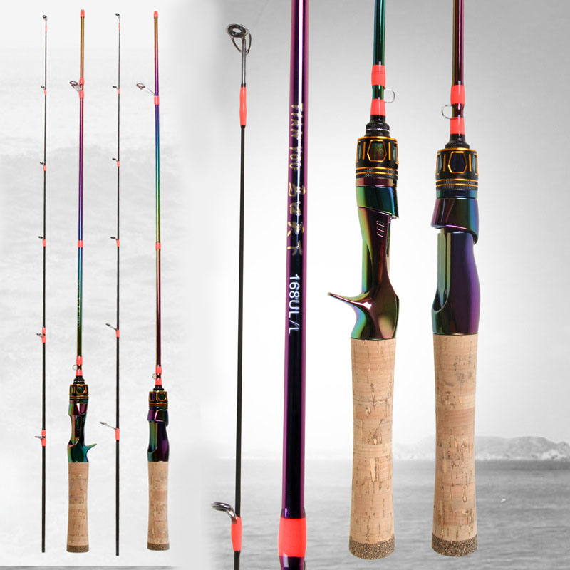 다채로운 솔리드 카본 낚싯대, UL 소프트 패스트 튠  - Fishing Rod Ice 리뷰 및 가격
