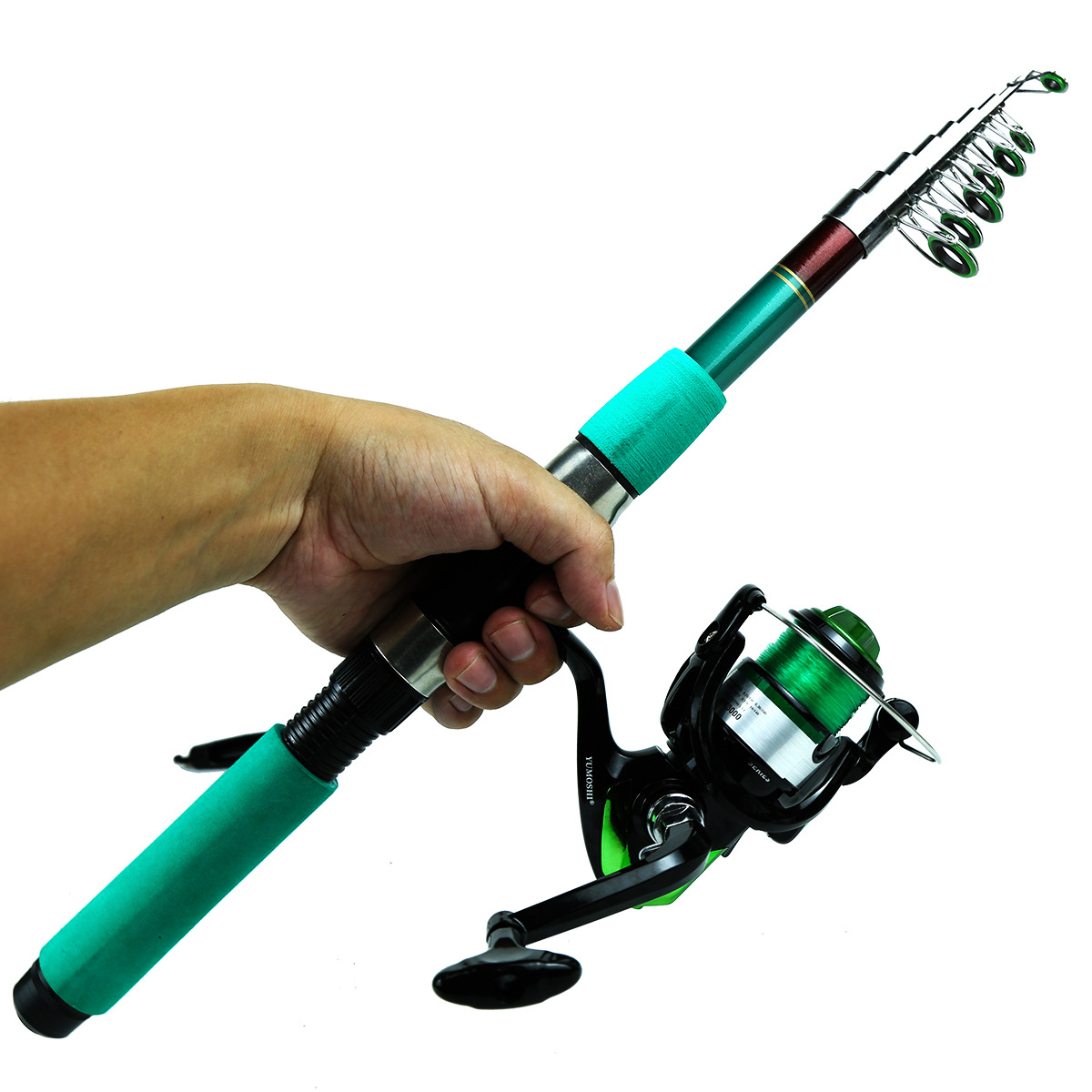 휴대용 초경량 잉어 텔레스코픽 스피닝 낚싯대 릴 콤보  - Fishing Rod Spinning 리뷰 및 가격